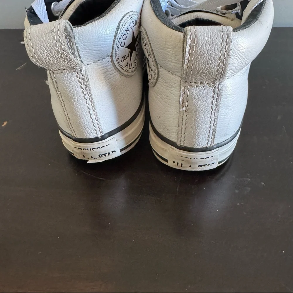 Converse Chuck Taylor White leather Sneakers